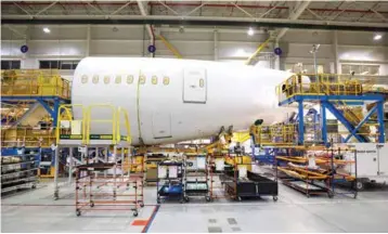  ?? AFP/VNA Photo ?? 787 Dreamliner aircraft at Boeing's factory in North Charleston, South Carolina, the United States.