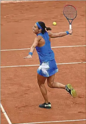  ??  ?? Caroline Garcia affronte Karolina Pliskova en quarts de finale, ce mercredi.