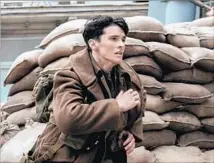  ?? Melinda Sue Gordon Warner Bros. Pictures ?? FIONN WHITEHEAD stars as Tommy in the film “Dunkirk.”