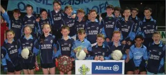  ??  ?? St Olivers NS, Killarney, winners of the Division 4 final