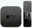 ??  ?? Eine Box, eine Fernbedien­ung: Mehr braucht es nicht für Apple TV 4K.