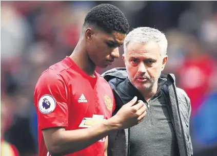  ?? Picture: Getty Images ?? RISING STAR. Manchester United manager Jose Mourinho has been very impressed with teenage sensation Marcos Rashford.