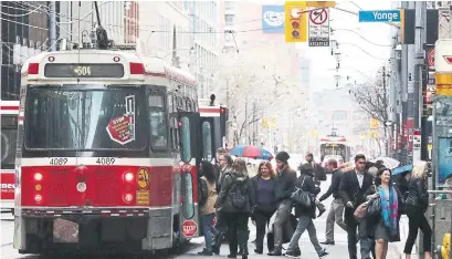  ?? STEVE RUSSELL TORONTO STAR FILE PHOTO ?? The TTC’s two-hour transfer has been one of the best changes to riding transit in decades, Shawn Micallef writes.