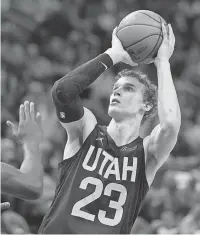  ?? CHRIS NICOLL/USA TODAY SPORTS ?? Lauri Markkanen is in his first season with the Utah Jazz.