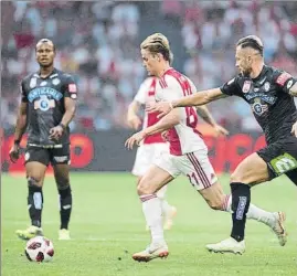  ?? FOTO: EFE ?? Frenkie de Jong En la primera ronda de la previa de la Champions