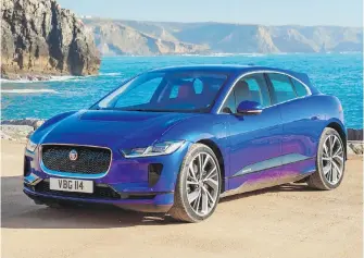  ?? JAGUAR ?? Flowing lines are the cornerston­e of the Jaguar design philosophy, and the I-Pace is no exception.