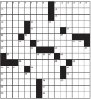  ?? PUZZLE BY BYRON WALDEN ??