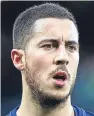  ??  ?? Eden Hazard: reported to have turned down a new deal with Chelsea.