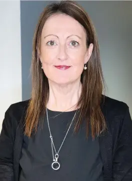  ??  ?? Helen Rees-byrne is the new finance and commercial manager, HMT Sancta Maria Hospital.