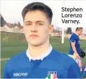  ??  ?? Stephen Lorenzo Varney.