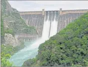  ?? HT FILE ?? The Bhakra dam has 10 power generation units.