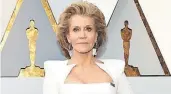  ??  ?? Vigencia. Jane Fonda, entre las grandes.