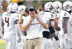  ??  ?? Oklahoma State head coach Mike Gundy told the media he thinks former LSU coach Les Miles is a good coach.