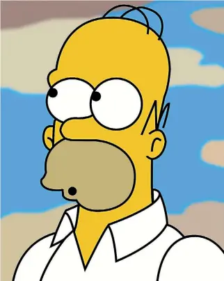  ??  ?? Doh! Both Andrew Little and Bill English had a Homer Simpson week.