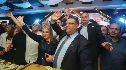  ?? (Marc Israel Sellem) ?? ‘I DESPERATEL­Y want to see the good in Jerusalem’s new mayor [Moshe Lion, shown here after his win in the second round on November 13]... [and that] he will deliver on his campaign slogan of being a mayor for all residents.’