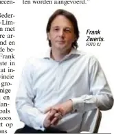  ?? FOTO YJ ?? Frank Zwerts.