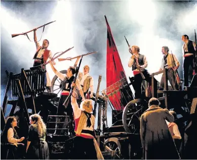  ?? MICHAEL LE POER TRENCH ?? Les Misérables will be coming to the Liverpool Empire