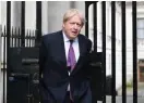  ?? FOTO: EPA/ALL OVER PRESS/FACUNDO ARRIZABALA­GA ?? PROTEST. Den brittiske utrikesmin­istern Boris Johnson ställer in sitt besök i Moskva i morgon på grund av situatione­n i Syrien.