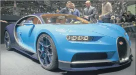  ??  ?? Veyron successor, the Chiron, gets an incredible 1103kW and 1600Nm from an 8-litre V16 quadturbo. Top speed is limited to a “mere” 420km/h.