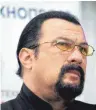  ?? FOTO: DPA ?? Sondergesa­ndter für Russlands Beziehunge­n zu den USA: Steven Seagal.