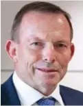  ??  ?? Backlash: Tony Abbott