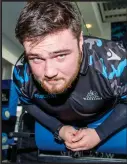  ??  ?? Glasgow Warriors lock Fagerson insists there’s still everything to play for