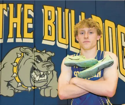  ?? PAUL W. GILLESPIE/STAFF ?? Southern-AA junior Eric Penkala is The Baltimore Sun’s All-Metro boys indoor track and field Athlete of the Year.