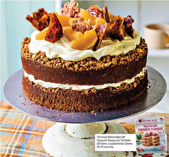  ?? ?? The Great British Bake Off: Favourite Flavours by The Bake Off Team, is published by Sphere, =13.79, out now.