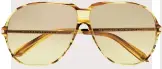  ??  ?? You can’t beat a pair of classy designer sunglasses and these Victoria Beckham Aviator-style sunglasses are giving us life right now. €250, net-a-porter.com