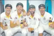  ?? GETTY ?? ▪ (From left) Australian bowlers Pat Cummins, Josh Hazlewood, Nathan Lyon and Mitchell Starc need to deliver as a unit.