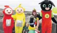  ??  ?? The Big Toddle in Porthcawl raised money for Barnardo’s