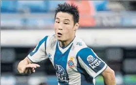  ?? FOTO: PERE PUNTÍ ?? Wu Lei renueva su compromiso con el Espanyol como él mismo ya avanzó