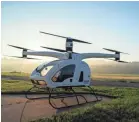  ?? WORKHORSE GROUP INC. ?? The SureFly, designed for commuter use, uses electric vertical takeoff and landing technology, or eVTOL.