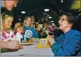  ?? THE MONTEREY COUNTY HERALD VIA AP ?? Beverly Cleary signs books at the Monterey Bay Book Festival in Monterey in 1998. Cleary died Thursday at the age of 104.