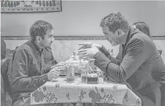 ?? Netflix ?? Chef Jeff (Bobby Cannavale, right) becomes an important figure in Dev’s (Aziz Ansari) blossoming culinary career in New York in the second season of “Master of None” on Netflix.