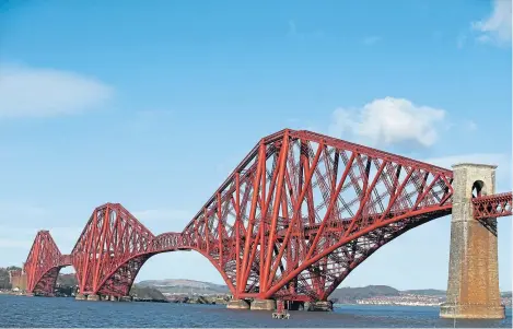  ?? Picture: PA. ?? Network Rail are seeking a contractor to complete their ambitious Forth Bridge Experience project.