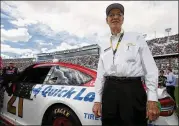  ?? SEAN GARDNER / GETTY IMAGES ?? Glen Wood, shown at the 2016 NASCAR Sprint Cup Series DAYTONA 500, was the oldest living member of the NASCAR Hall of Fame.