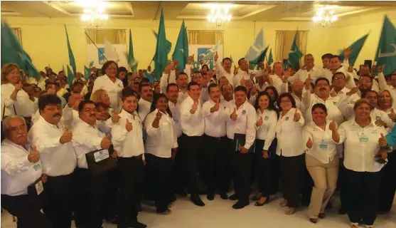  ?? FOTOS: ESPECIAL ?? Dirigencia del partido turquesa en Tamaulipas, afirma que están listos en caso de que la elección de 2018 tengan que enfrentarl­a sin aliados.