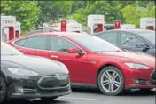  ?? REUTERS ?? Tesla plans to offer multiple levels of service, starting with a radiotype platform akin to Pandora