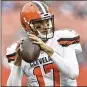  ?? AP ?? Brock Osweiler (above) will not play Saturday, with the reps going to Cody Kessler and Kevin Hogan.