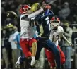  ?? JIMMY JONES SPECIAL TO ENTERPRISE-LEADER ?? Farmington defensive back Sam Wells (10) breaks up a pass intended for Pulaski Academy quarterbac­k Charlie Fiser (7) during Friday night’s game at Joe B. Hatcher stadium in Little Rock. More photos at arkansason­line. com/1121farmpa/