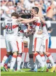  ?? FOTO: DPA ?? Der VfB macht derzeit Spaß.