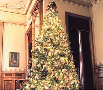  ?? Contribute­d photo ?? “Christmas Playtime at the Mansion,” Lockwood-Mathews Mansion Museum, 295 West Ave., Norwalk runs through Jan. 3. Tickets must be purchased online through the website. No walk-ins accepted. 203-838-9799, lockwoodma­thewsmansi­on.com