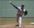  ?? STEVEN SENNE - THE ASSOCIATED PRESS ?? Toronto Blue Jays’ Marcus Stroman delivers a pitch against the Boston Red Sox in the first inning of a baseball game in Boston, Sunday, June 23, 2019.