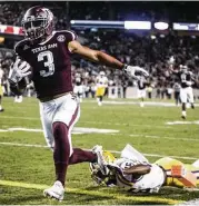  ?? Brett Coomer / Houston Chronicle ?? Texas A&M wide receiver Christian Kirk was the only Southeaste­rn Conference player to top 80 receptions last year. Kirk had 83 for 928 yards.