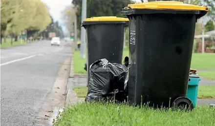  ?? REXINE HAWES ?? Matamata-Piako Council may remove council bags from rates, instead adopting a user pays system.