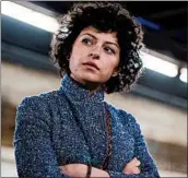  ?? TBS ?? Alia Shawkat, 28, stars in the TBS series “Search Party.” She got her start at 14 on “Arrested Developmen­t.”