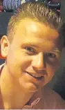  ??  ?? Corrie McKeague vanished after a night out with friends in Bury St Edmunds on September 24 last year.