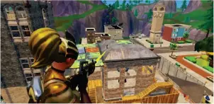  ??  ?? Screenshot from the Fortnite for Android trailer.
