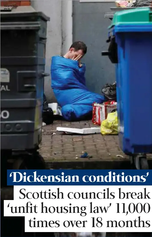 ‘Dickensian conditions’ Scottish councils break ‘unfit housing law